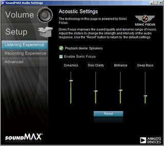 Soundmax integrated audio driver windows 10